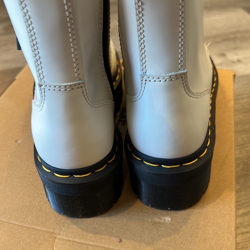 Jadon Boot Smooth Leather Platforms - image 5